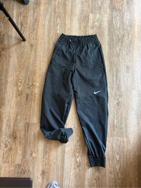 Nike Black/Gray Jogger Pants with White Swoosh
